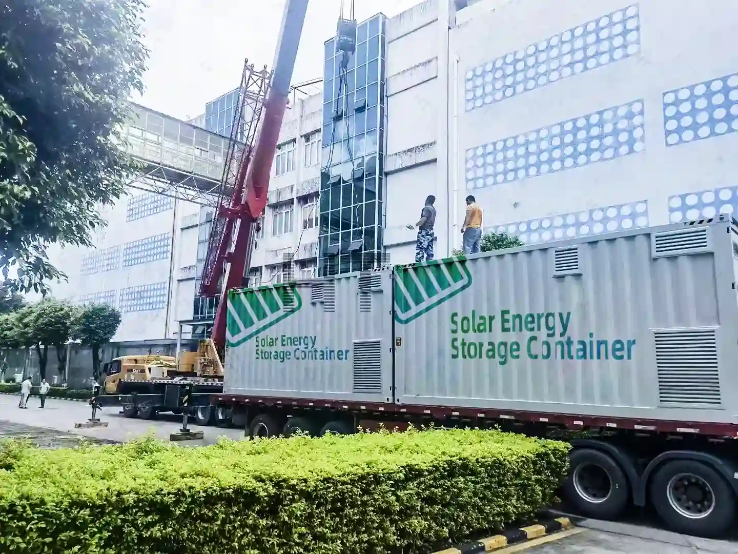 HT infinite power energy storage container project delivery